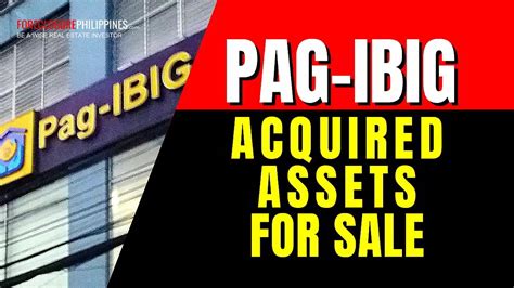 pag ibig assets|pag ibig foreclosed properties 2022.